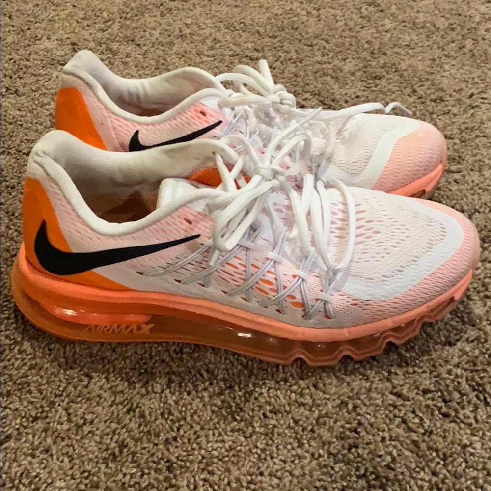 Nike Air Max 7.5 White / Orange